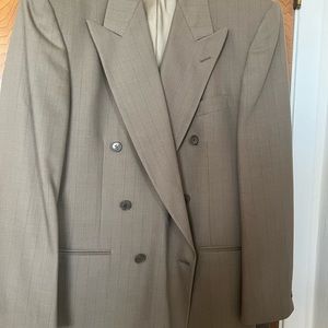 Pierre Cardin, suit, tan color.